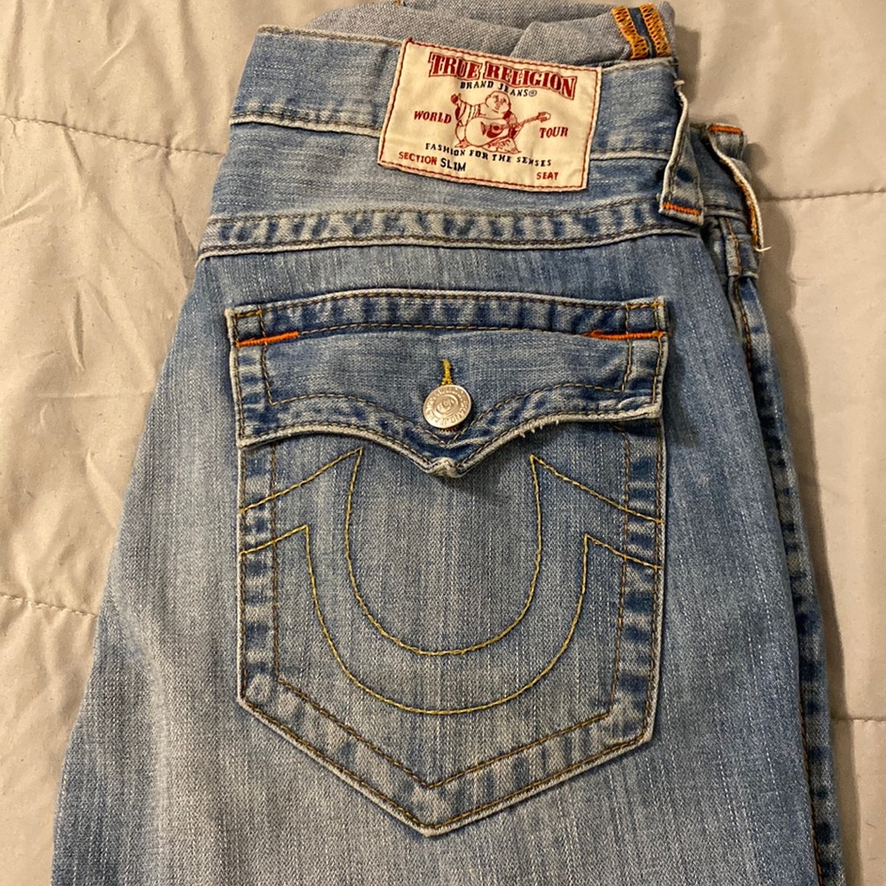 32 x 32 True Religion Slim Jeans